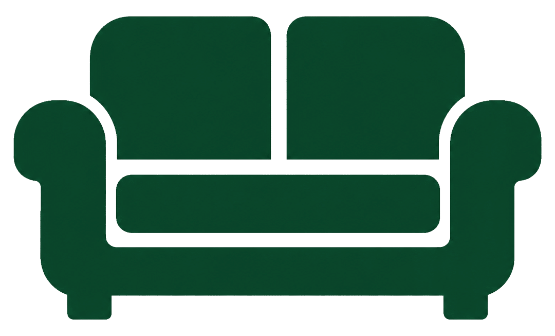 Furniture removal icon representing sofa hauling service