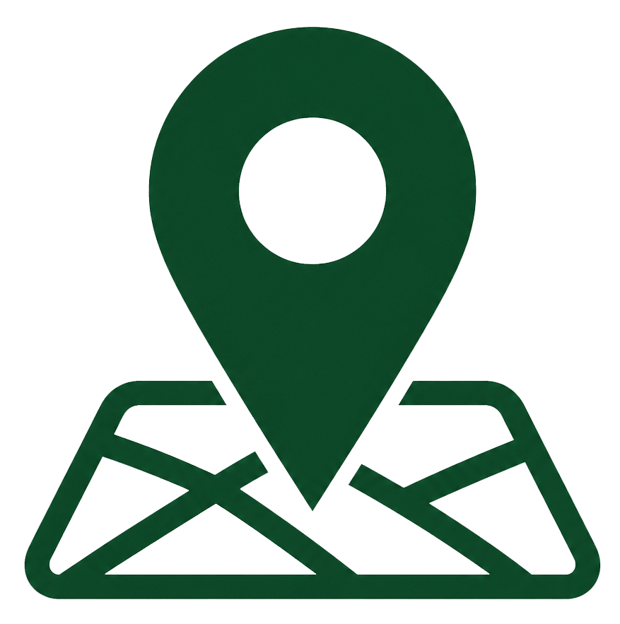 Local and trusted junk removal service in Santa Rosa CA icon with map pin